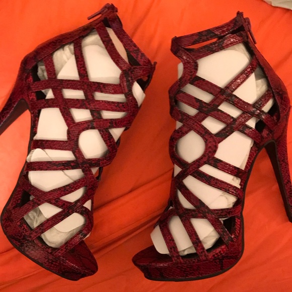 Paper Fox Shoes - Linnie Strapped Heels